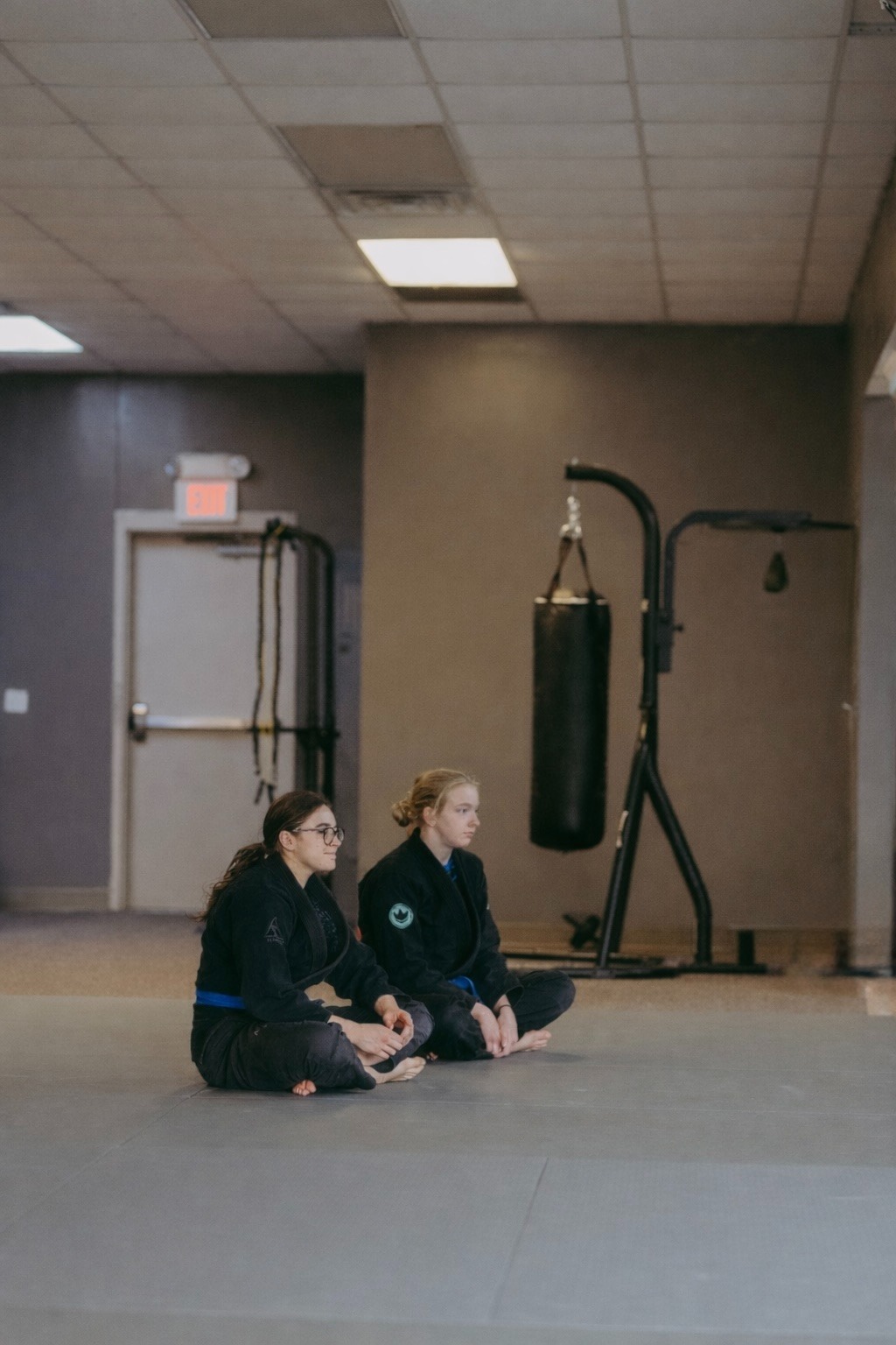 students waiting